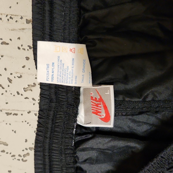 Nike Embroidered Track Pants Vintage 90's RARE - Picture 6 of 9
